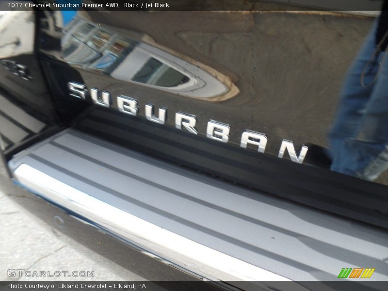 Black / Jet Black 2017 Chevrolet Suburban Premier 4WD