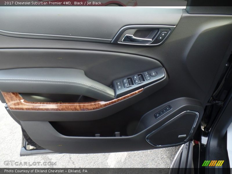 Black / Jet Black 2017 Chevrolet Suburban Premier 4WD