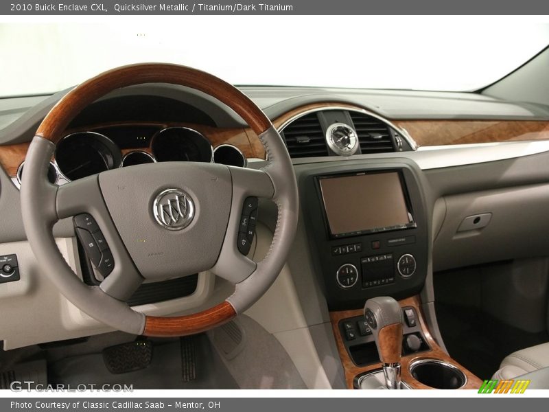 Quicksilver Metallic / Titanium/Dark Titanium 2010 Buick Enclave CXL
