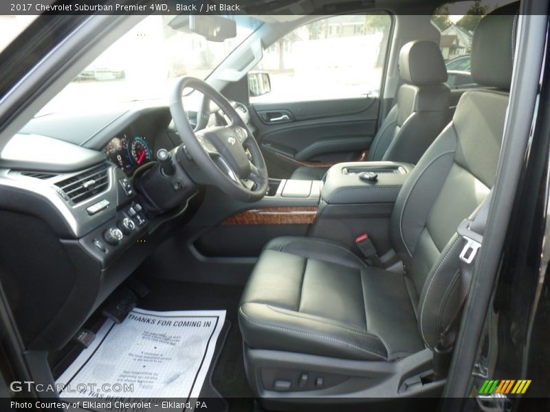 Black / Jet Black 2017 Chevrolet Suburban Premier 4WD