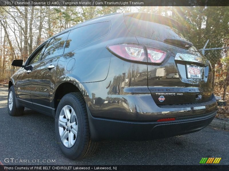 Tungsten Metallic / Dark Titanium/Light Titanium 2017 Chevrolet Traverse LS AWD