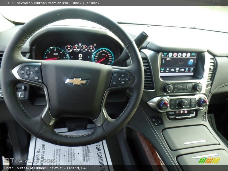 Black / Jet Black 2017 Chevrolet Suburban Premier 4WD