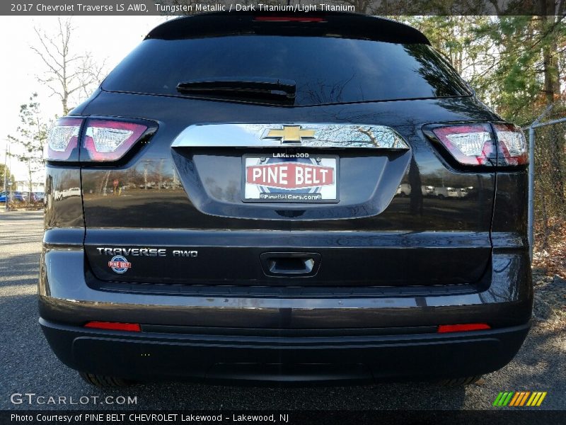 Tungsten Metallic / Dark Titanium/Light Titanium 2017 Chevrolet Traverse LS AWD