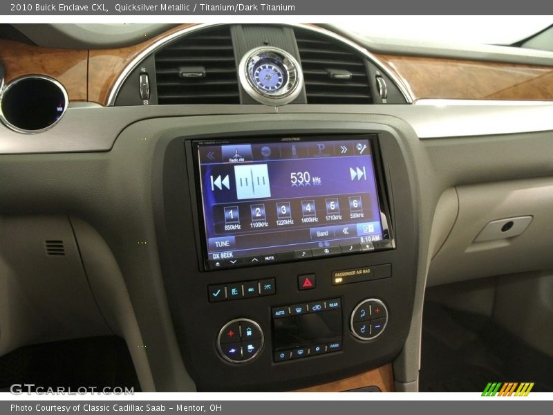 Quicksilver Metallic / Titanium/Dark Titanium 2010 Buick Enclave CXL