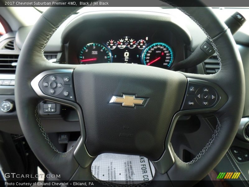 Black / Jet Black 2017 Chevrolet Suburban Premier 4WD