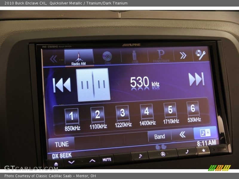 Quicksilver Metallic / Titanium/Dark Titanium 2010 Buick Enclave CXL