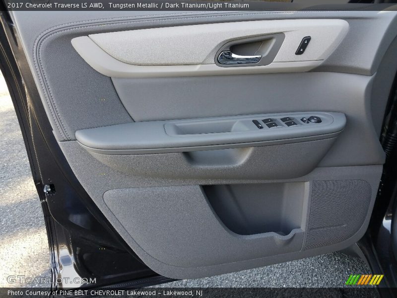 Tungsten Metallic / Dark Titanium/Light Titanium 2017 Chevrolet Traverse LS AWD