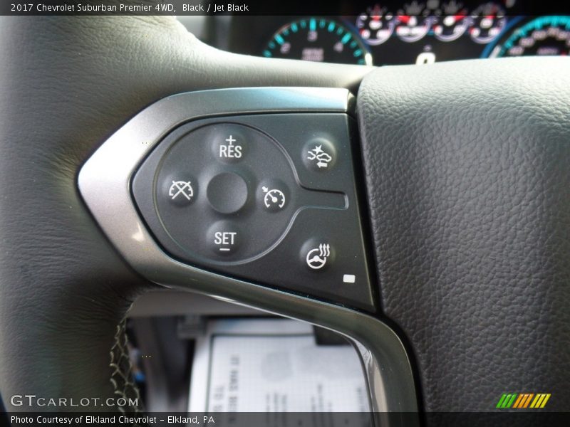 Black / Jet Black 2017 Chevrolet Suburban Premier 4WD