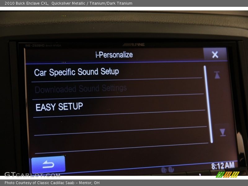 Quicksilver Metallic / Titanium/Dark Titanium 2010 Buick Enclave CXL