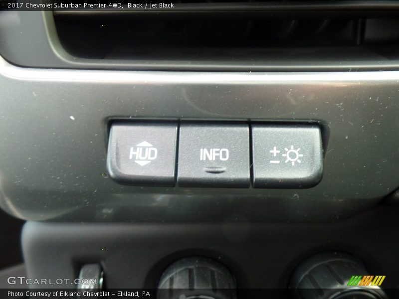Black / Jet Black 2017 Chevrolet Suburban Premier 4WD