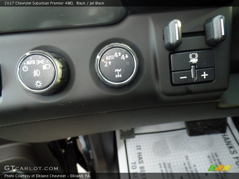 Black / Jet Black 2017 Chevrolet Suburban Premier 4WD