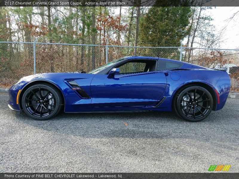  2017 Corvette Grand Sport Coupe Admiral Blue