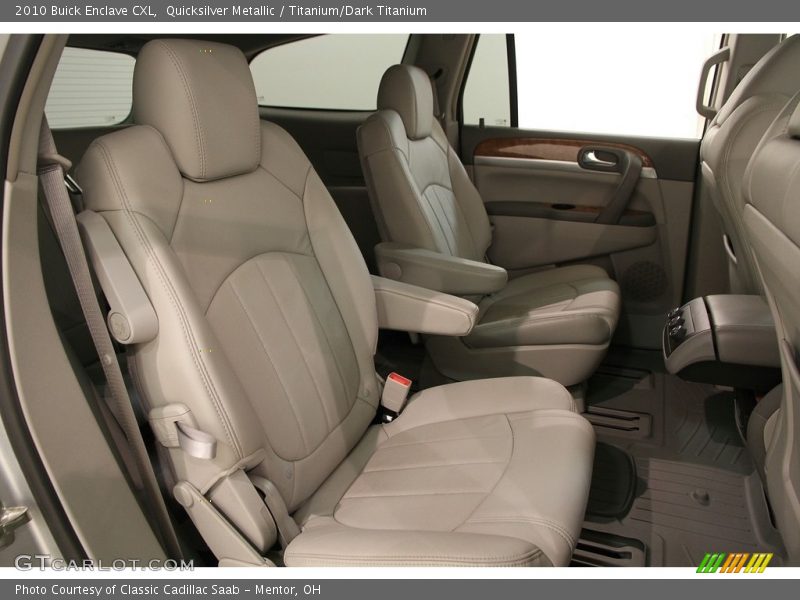 Quicksilver Metallic / Titanium/Dark Titanium 2010 Buick Enclave CXL
