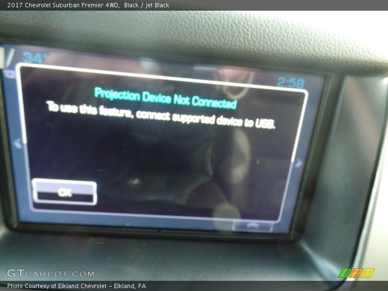 Black / Jet Black 2017 Chevrolet Suburban Premier 4WD