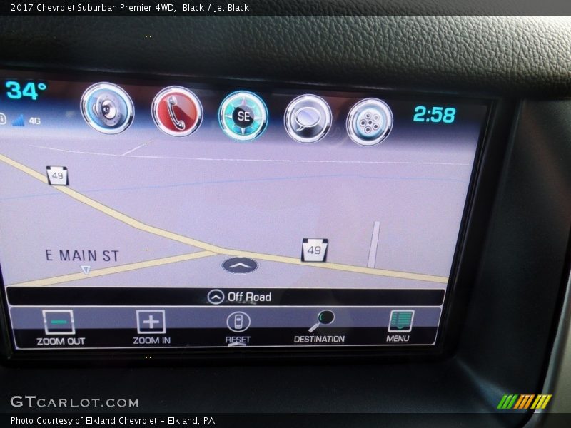 Black / Jet Black 2017 Chevrolet Suburban Premier 4WD
