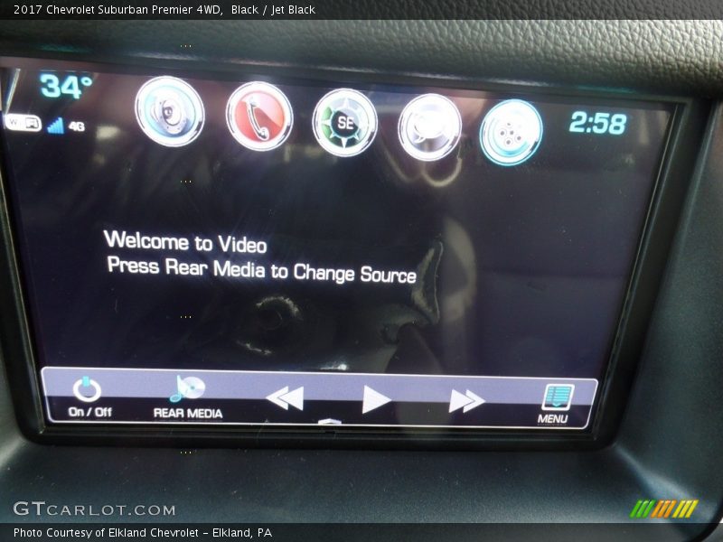 Black / Jet Black 2017 Chevrolet Suburban Premier 4WD
