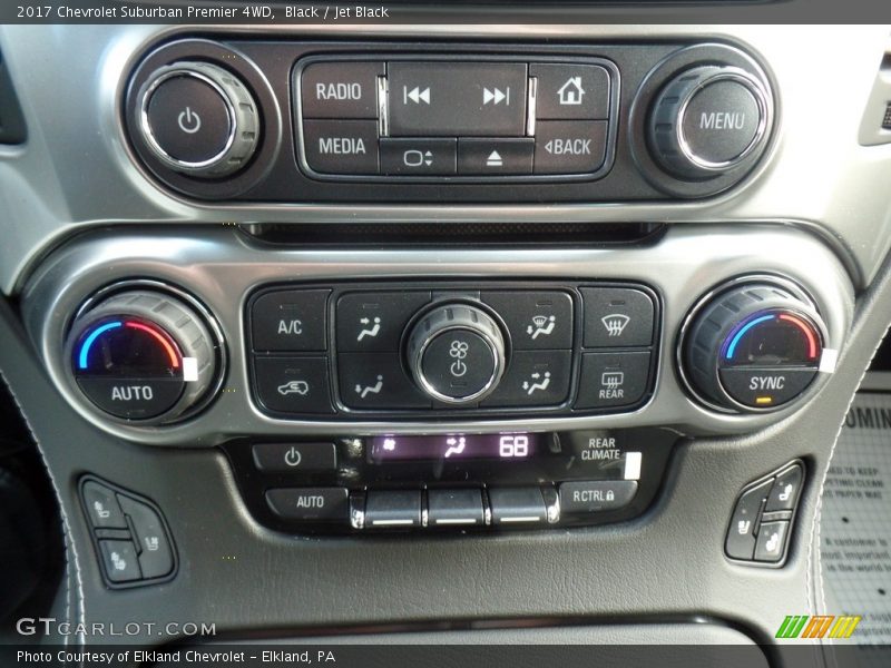 Black / Jet Black 2017 Chevrolet Suburban Premier 4WD