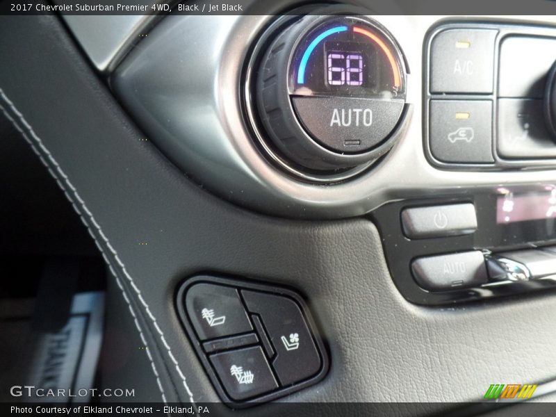 Black / Jet Black 2017 Chevrolet Suburban Premier 4WD