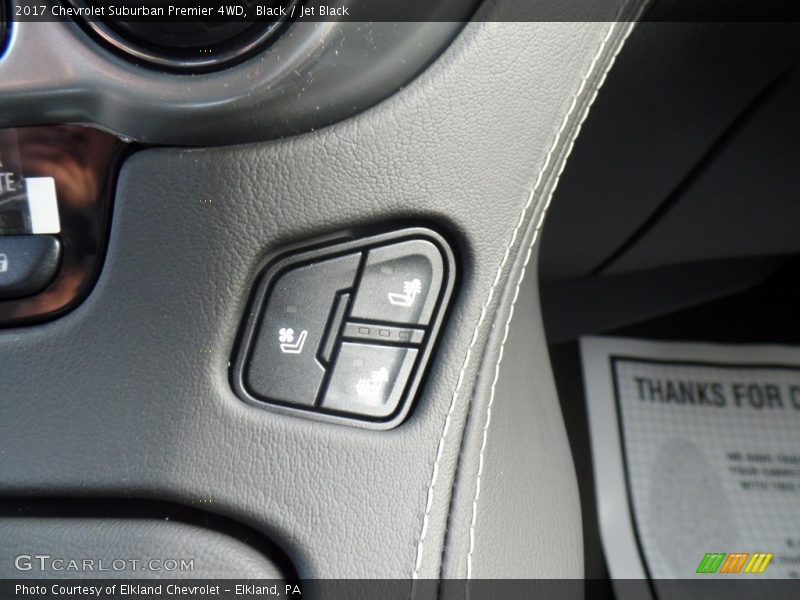 Black / Jet Black 2017 Chevrolet Suburban Premier 4WD