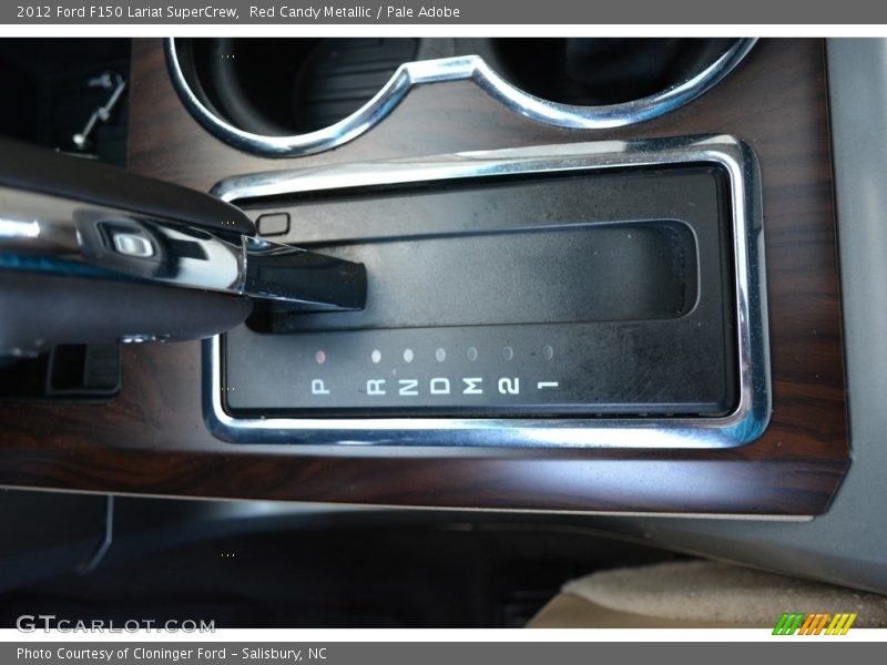 Red Candy Metallic / Pale Adobe 2012 Ford F150 Lariat SuperCrew