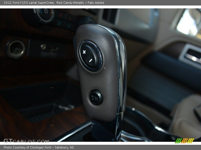 Red Candy Metallic / Pale Adobe 2012 Ford F150 Lariat SuperCrew