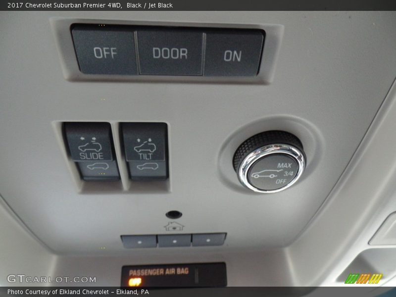 Black / Jet Black 2017 Chevrolet Suburban Premier 4WD
