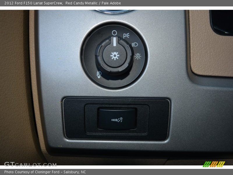 Red Candy Metallic / Pale Adobe 2012 Ford F150 Lariat SuperCrew