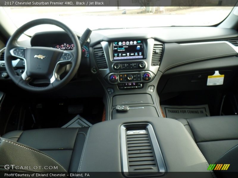 Black / Jet Black 2017 Chevrolet Suburban Premier 4WD