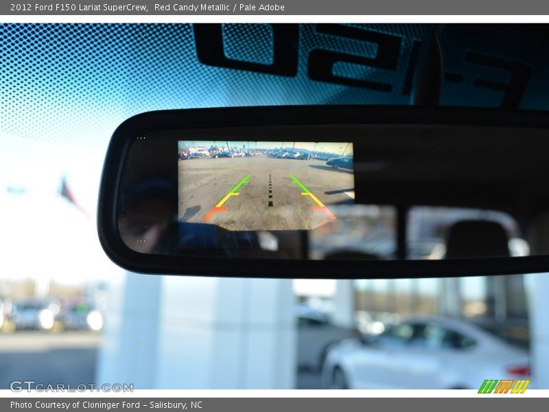 Red Candy Metallic / Pale Adobe 2012 Ford F150 Lariat SuperCrew