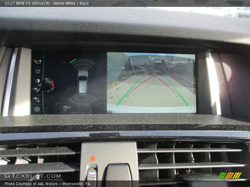 Alpine White / Black 2017 BMW X3 xDrive28i