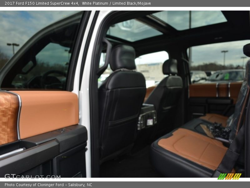 White Platinum / Limited Black/Mojave 2017 Ford F150 Limited SuperCrew 4x4