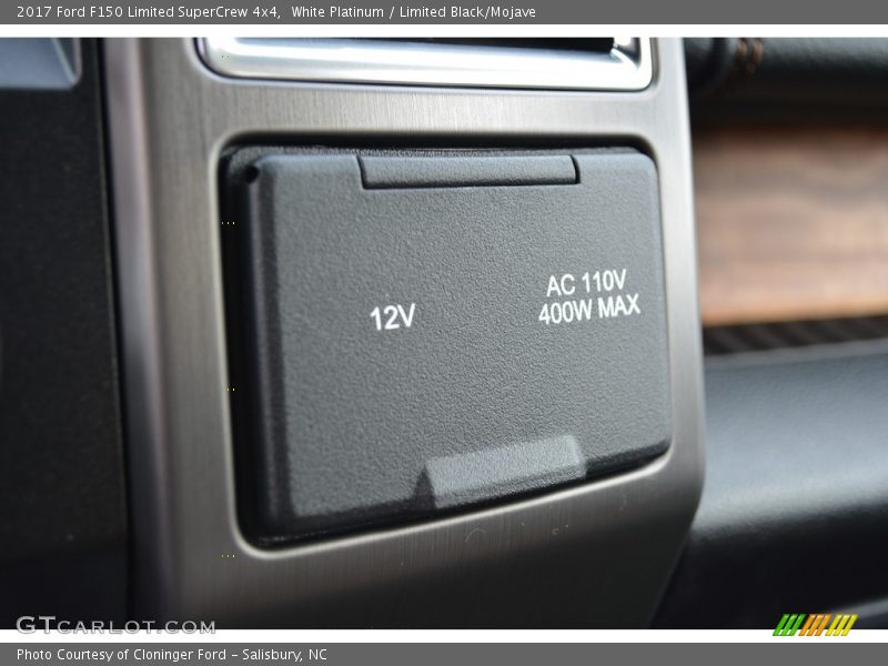 White Platinum / Limited Black/Mojave 2017 Ford F150 Limited SuperCrew 4x4