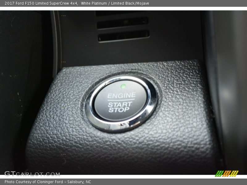 White Platinum / Limited Black/Mojave 2017 Ford F150 Limited SuperCrew 4x4