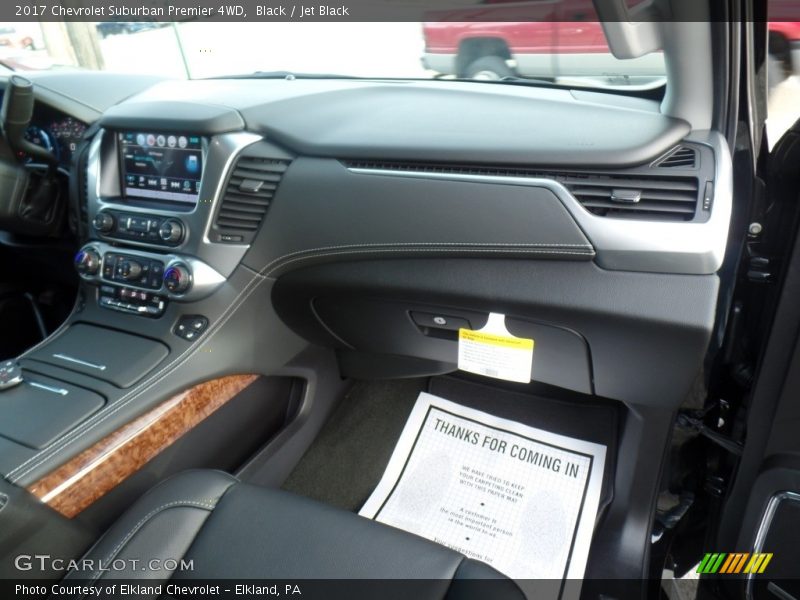 Black / Jet Black 2017 Chevrolet Suburban Premier 4WD