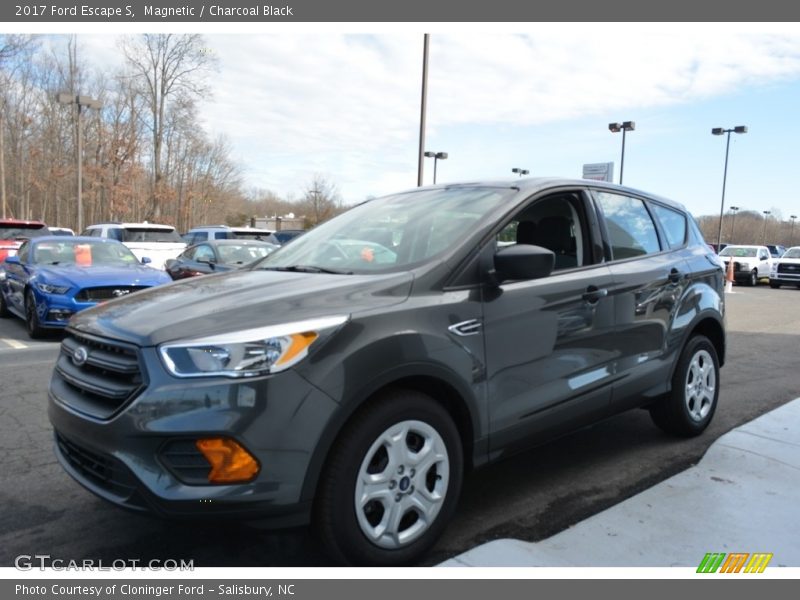 Magnetic / Charcoal Black 2017 Ford Escape S
