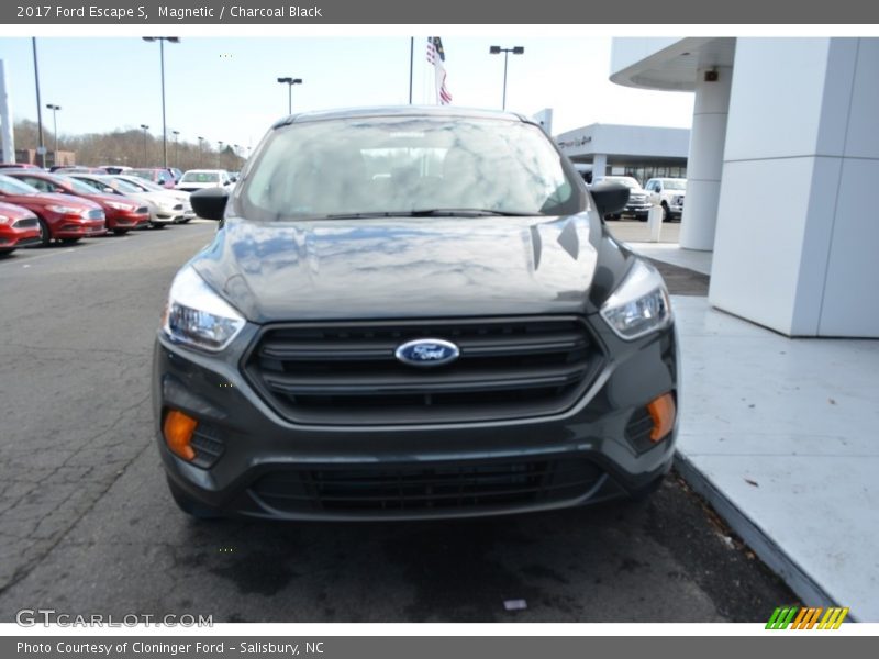 Magnetic / Charcoal Black 2017 Ford Escape S