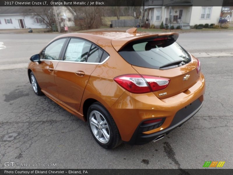 Orange Burst Metallic / Jet Black 2017 Chevrolet Cruze LT