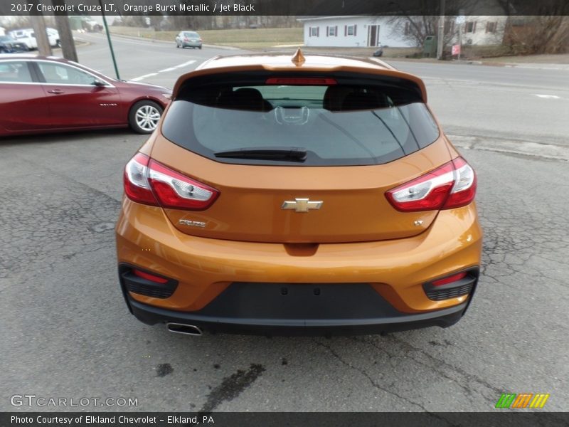 Orange Burst Metallic / Jet Black 2017 Chevrolet Cruze LT