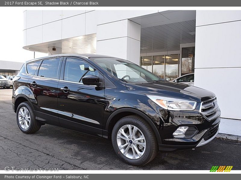 Shadow Black / Charcoal Black 2017 Ford Escape SE