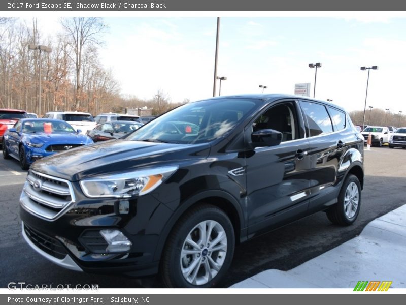Shadow Black / Charcoal Black 2017 Ford Escape SE