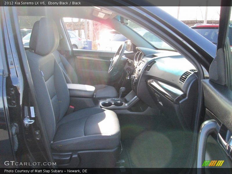 Ebony Black / Black 2012 Kia Sorento LX V6