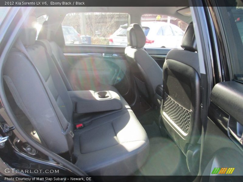 Ebony Black / Black 2012 Kia Sorento LX V6