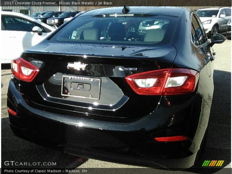 Mosaic Black Metallic / Jet Black 2017 Chevrolet Cruze Premier