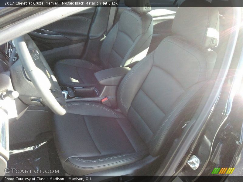 Mosaic Black Metallic / Jet Black 2017 Chevrolet Cruze Premier
