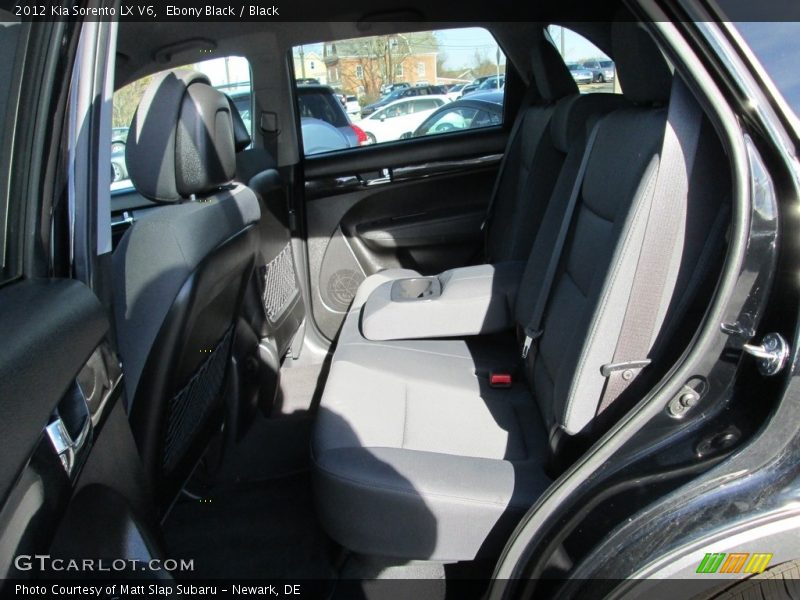 Ebony Black / Black 2012 Kia Sorento LX V6