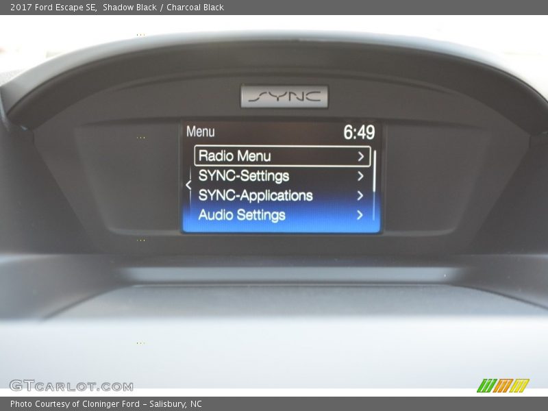 Shadow Black / Charcoal Black 2017 Ford Escape SE