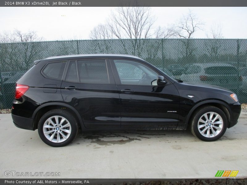 Jet Black / Black 2014 BMW X3 xDrive28i