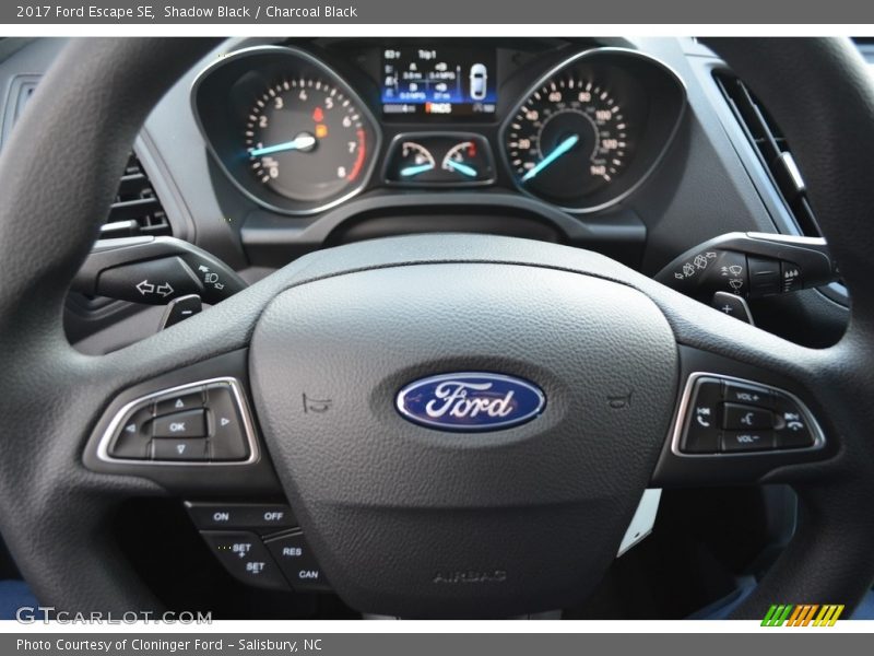 Shadow Black / Charcoal Black 2017 Ford Escape SE