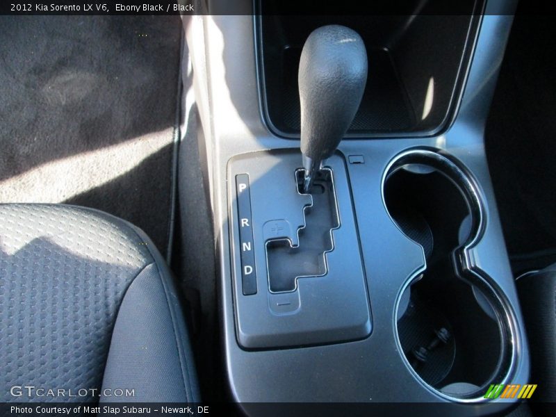 Ebony Black / Black 2012 Kia Sorento LX V6