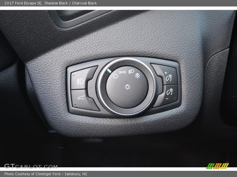 Shadow Black / Charcoal Black 2017 Ford Escape SE